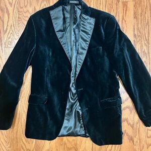 Zara Black Velvet Jacket